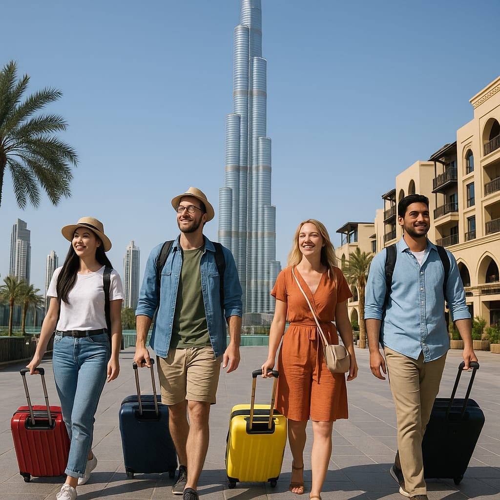 Tourist transportation services in Dubai