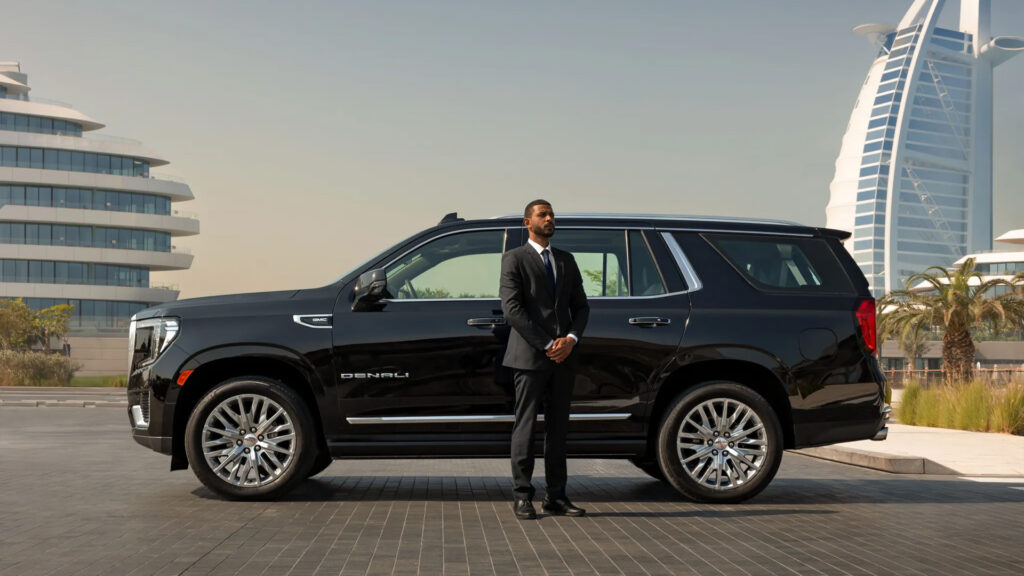 car hire with driver in Dubai