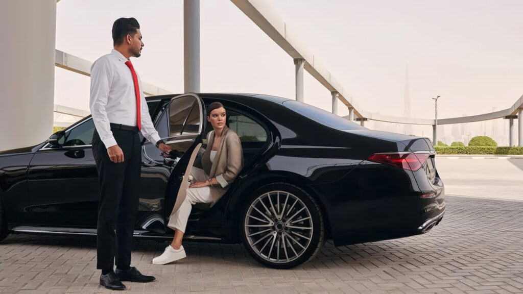 Rent a car with driver in Dubai