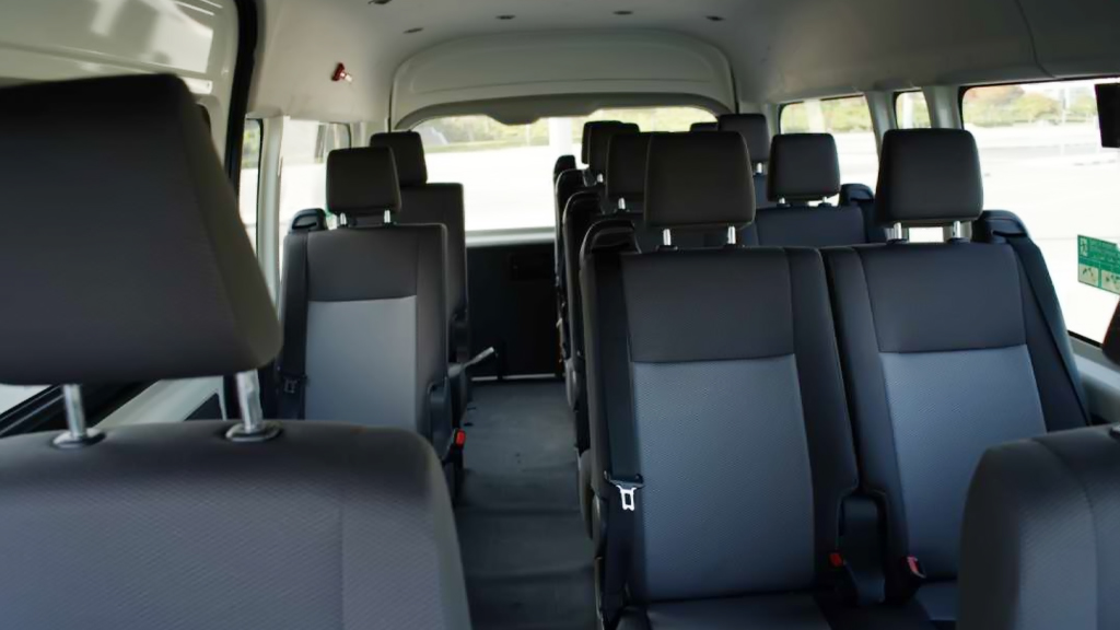 13 seater van rental in dubai