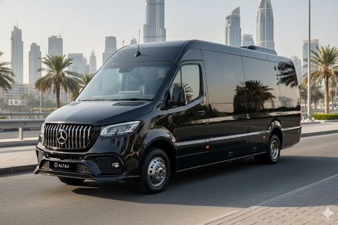 14 seater sprinter rental in dubai