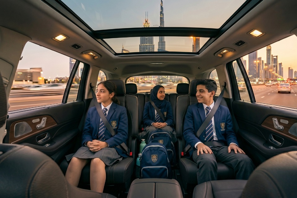 School Pickup Service in Dubai